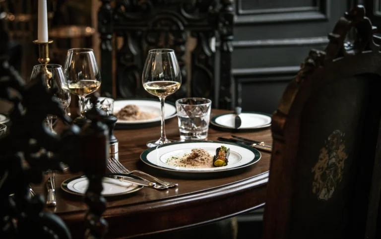 4.The Fife Arms Braemar Embered leek dish from The Clunie Dining Room photo credit Sim Canetty Clarke